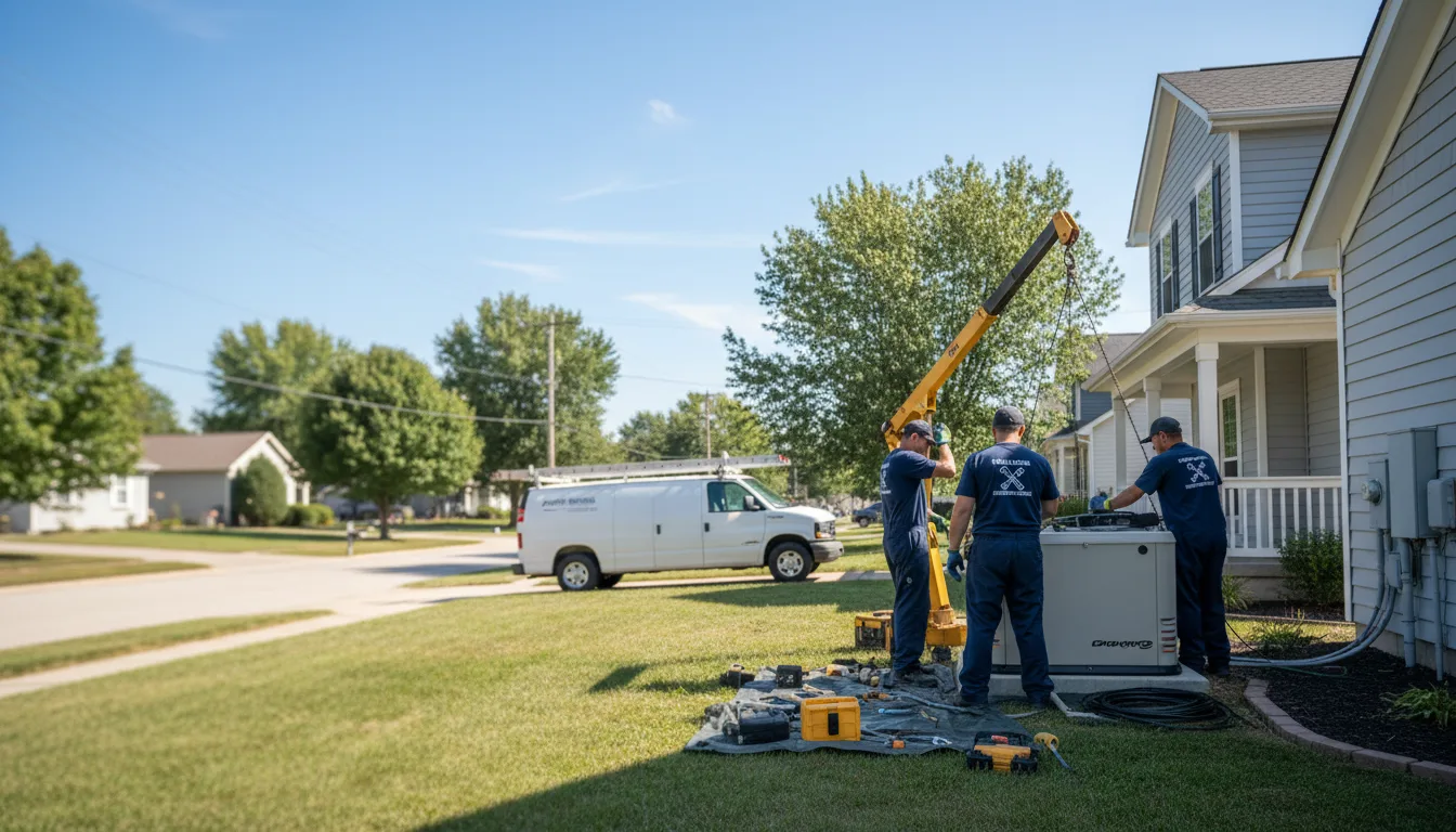 Generator Installation in Hillsboro, IL near me